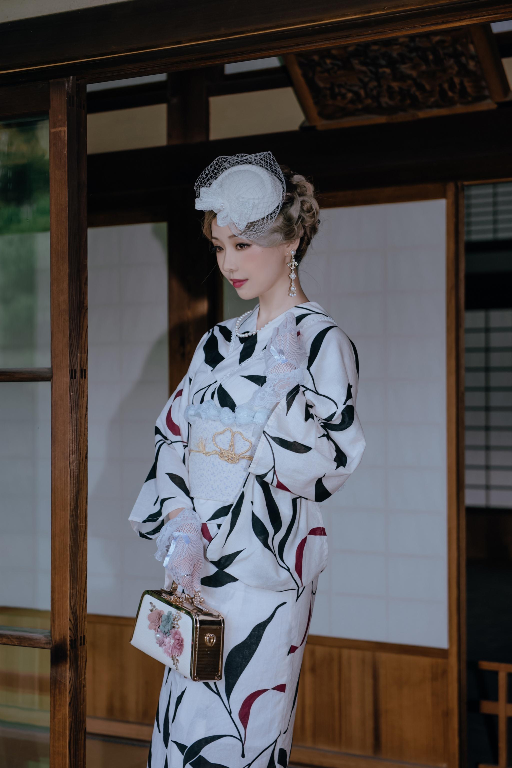 ElyEE子 – NO.90 [2020 Ely Collection] Digital photo set 10套-5 Retro Kimono [38P]插图